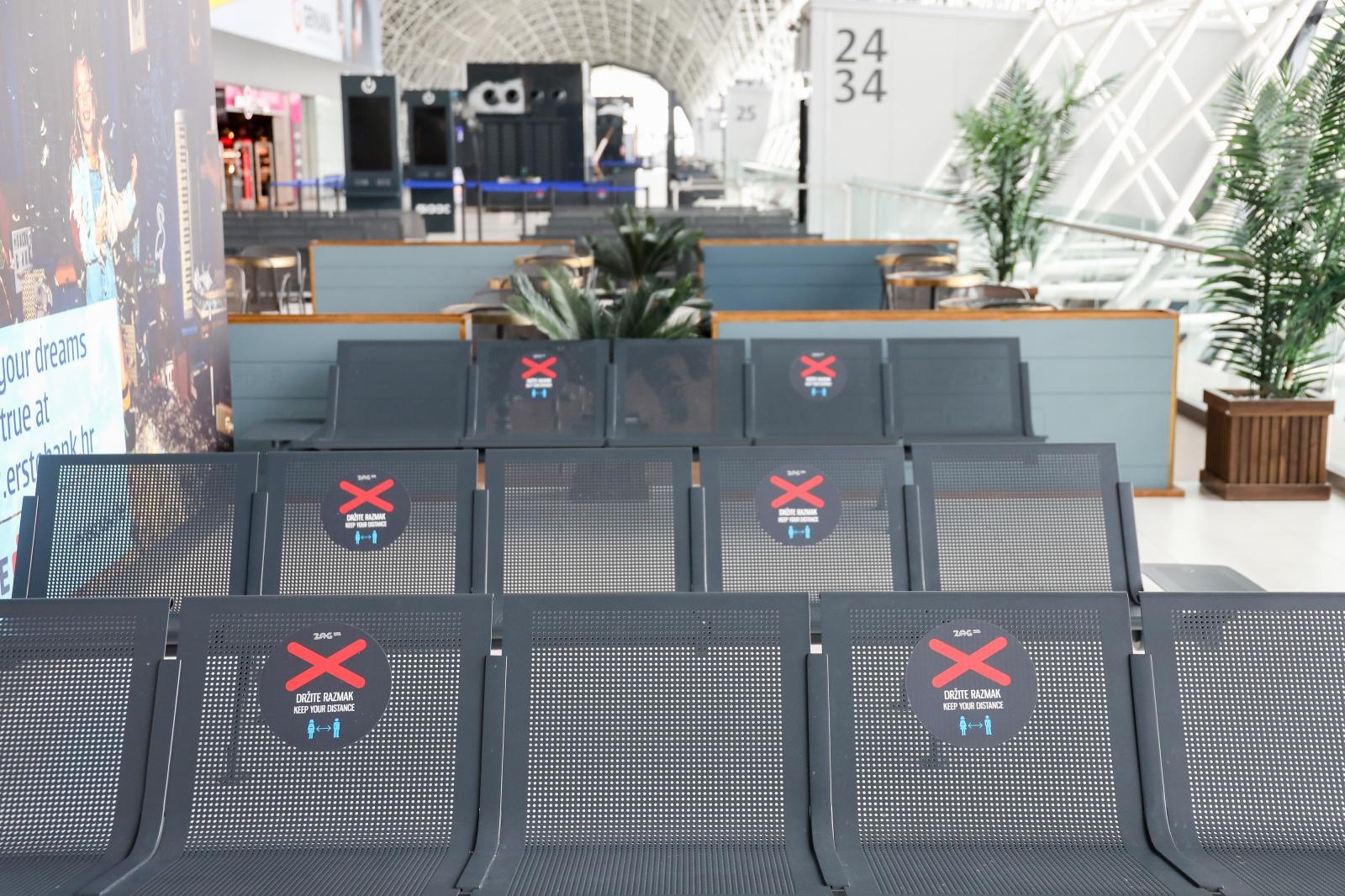 Zaraženi muškarac došao na zagrebački aerodrom, htio je odletjeti iz zemlje