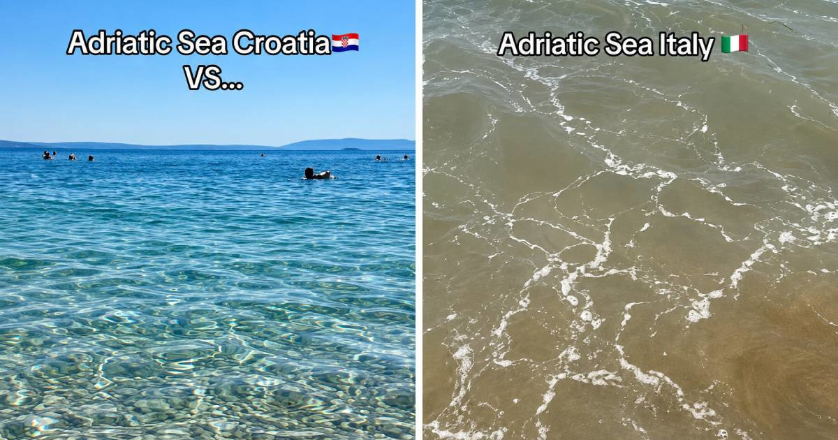 Pokazala koliko je hrvatsko more čišće od talijnskog, ljudi: "Usporedba nije fer"