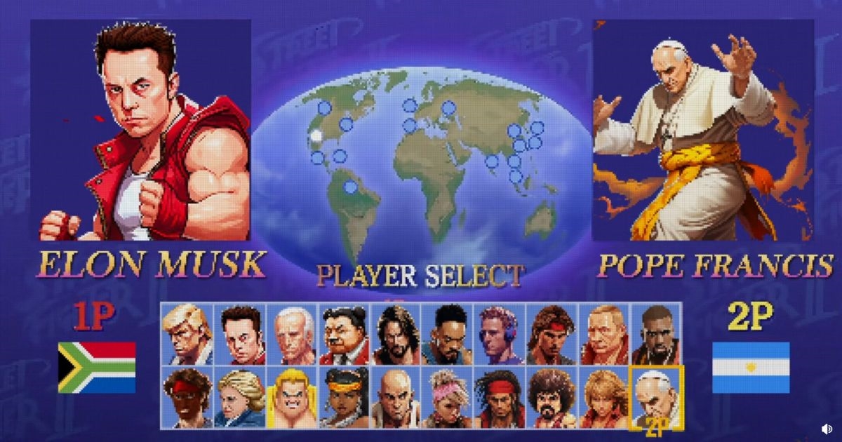 AI stvorio Celebrity Street Fighter i ljudi su ludi za njim: "Želim ovu igru"
