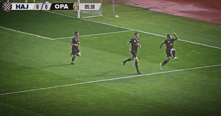 HAJDUK 2 - OPATIJA 2:2 Tonći Kukoč asistirao protiv Hajduka, pa mu poklonio gol
