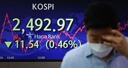 Azijske burze prate pad Wall Streeta
