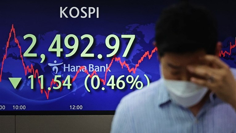 Azijske burze prate pad Wall Streeta