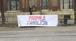 Usred Zagreba sprdanje Hajduka. Pogledajte transparent