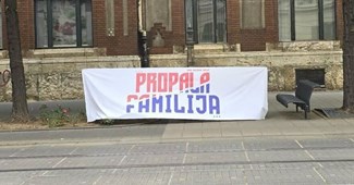 Usred Zagreba sprdanje Hajduka. Pogledajte transparent