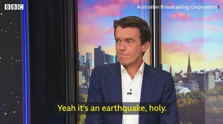 Vodili emisiju kad je Australiju zatresao potres, pogledajte snimku