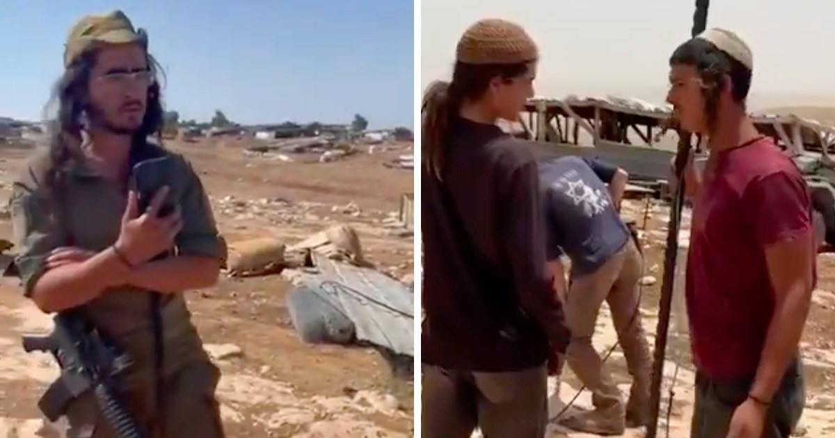 Izraelski doseljenici protjerali beduine iz sela na Zapadnoj obali. Objavljene snimke