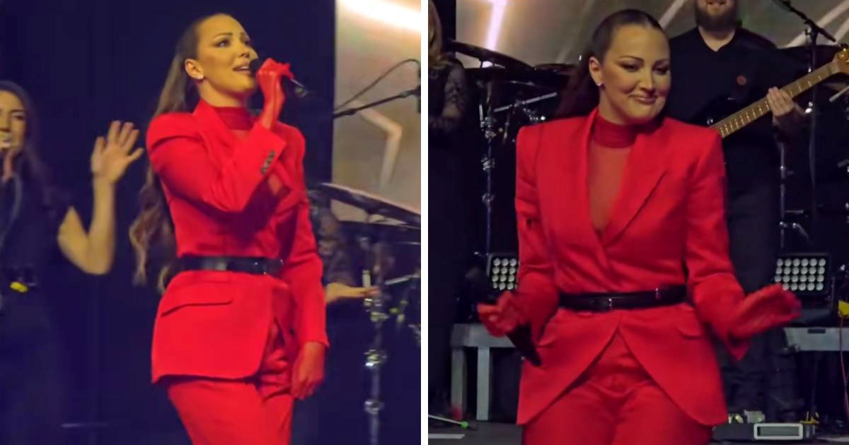 VIDEO Aleksandra Prijović pala tijekom koncerta, pogledajte kako je reagirala