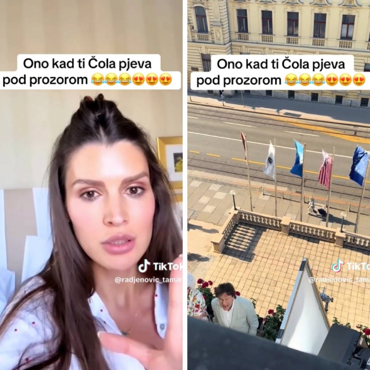 Opernoj pjevačici ispod prozora u Zagrebu zapjevao Čola: "Mislila sam da haluciniram"