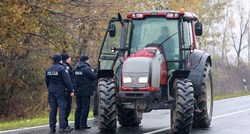 FOTO Svinjogojci prosvjeduju ispred Ministarstva poljoprivrede i u Slavoniji