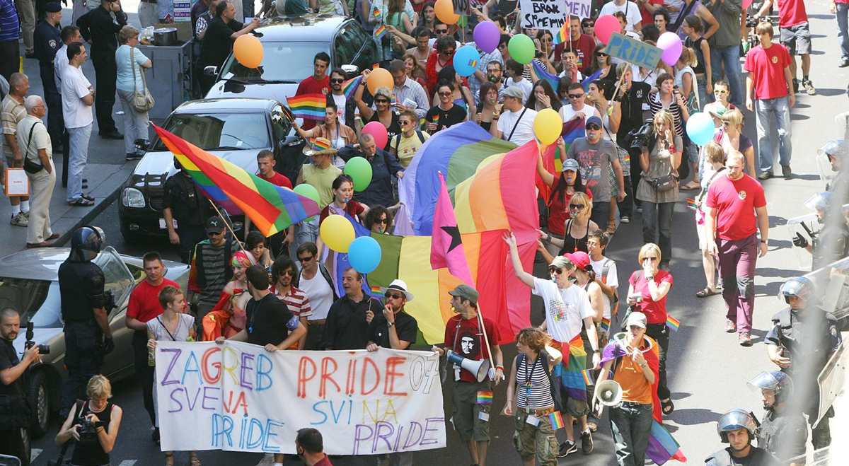 Zagreb Pride: Pod objavom smo prebrojali 63 komentara s mrtvačkim glavama 