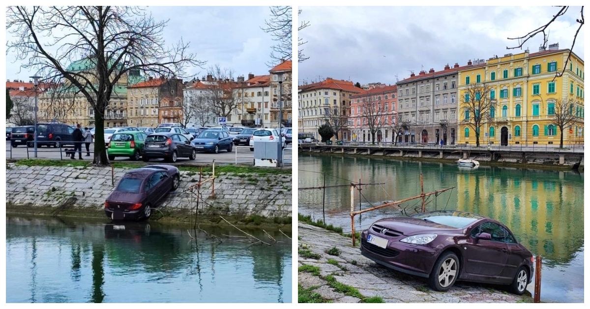 "Ulazi ili izlazi?": Prizor s riječkog parkirališta nasmijao Fejs