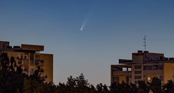 FOTO Na izborno jutro nad Hrvatskom snimljen komet