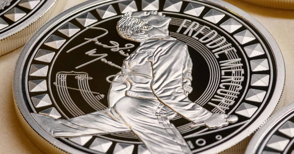 Britanska kraljevska kovnica predstavila kovanice s likom Freddieja Mercuryja
