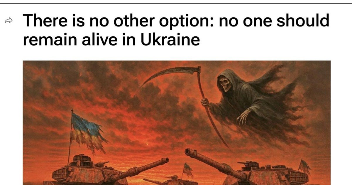 Kolumnist u ruskom državnom mediju: "Nitko ne bi trebao ostati živ u Ukrajini"