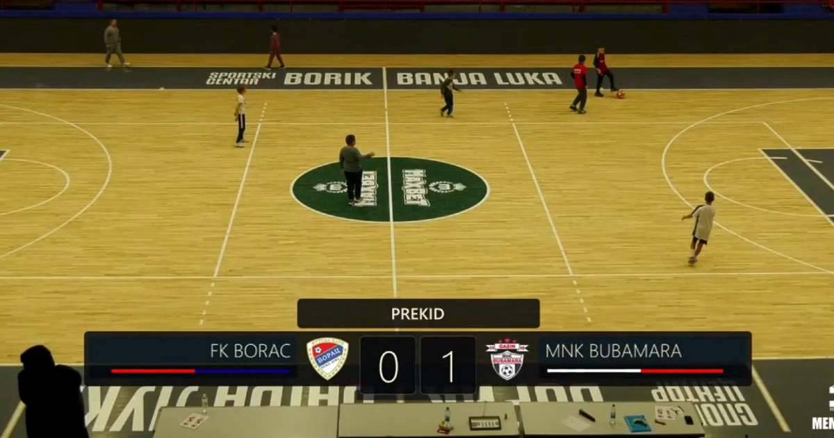Maskirani huligani izazvali nerede na futsal utakmici u Banjoj Luci. Ima ozlijeđenih