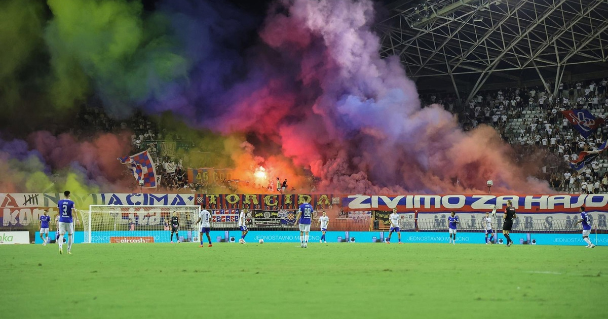 Hajduk gledalo 15 tisuća ljudi. Garciju pitali o padu posjete na Poljudu