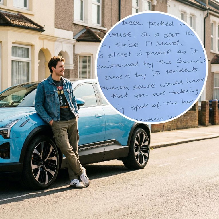 Parkirao ispred susjedove kuće 11 dana, dobio poruku: "Nemoj to više nikad napraviti"