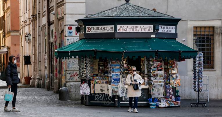 Zbog pada prodaje novina zatvoren kiosk u Italiji koji je radio od 1948. 