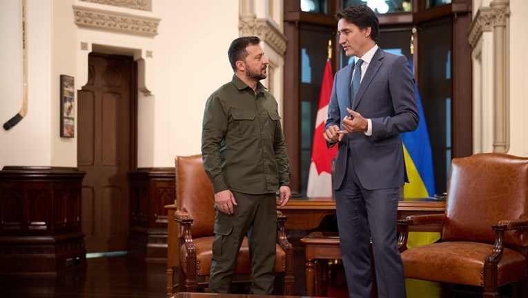 Zelenski nahvalio Trudeaua i zahvalio Kanadi: "Pomogli ste spasiti tisuće života"