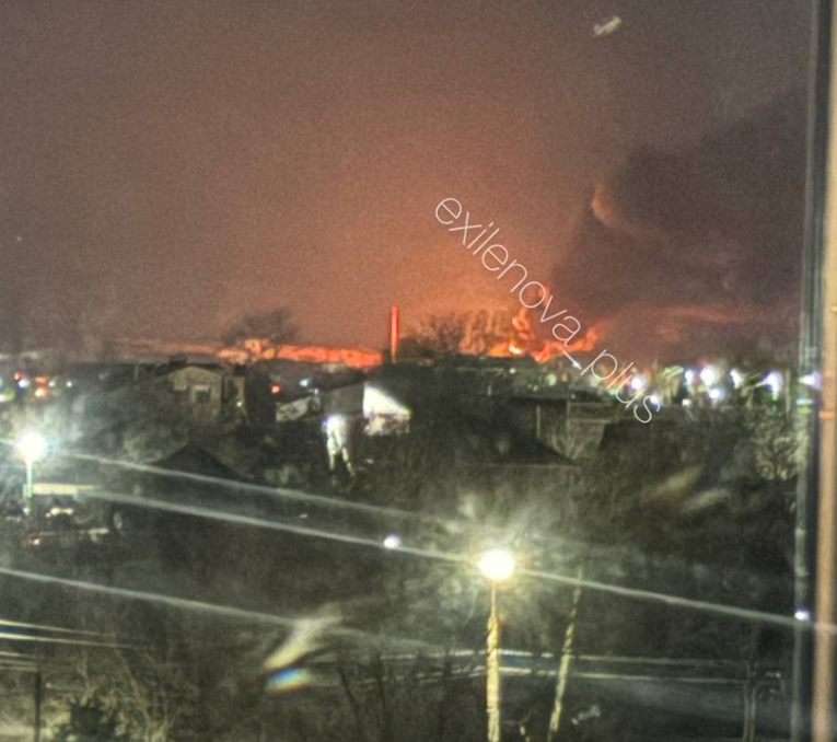 Napad HIMARS-om na Belgorod, gori skladište nafte u Luhansku. Šire se snimke