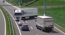 Kažnjen Rumunj koji je kamionom ušao u krivi smjer na A4. Mora platiti 2100 eura