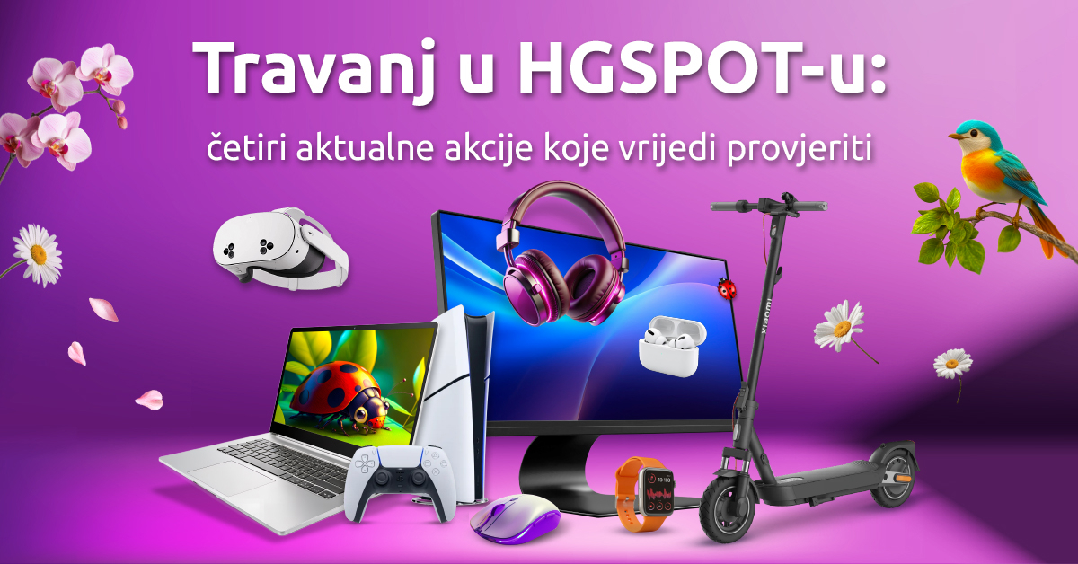 Travanj u HGSPOT-u: četiri aktualne akcije koje vrijedi provjeriti