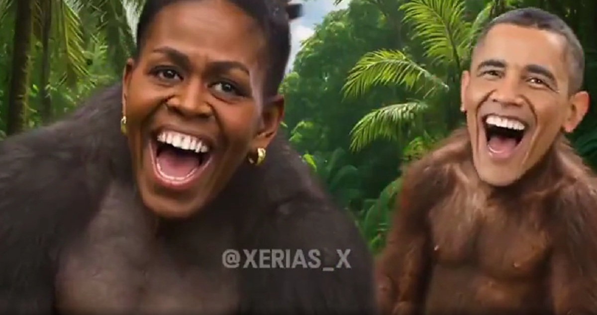 Trump objavio AI video Baracka i Michelle Obame kao majmuna u džungli