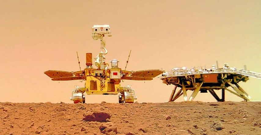 FOTO Kineski rover slikao selfie na Marsu