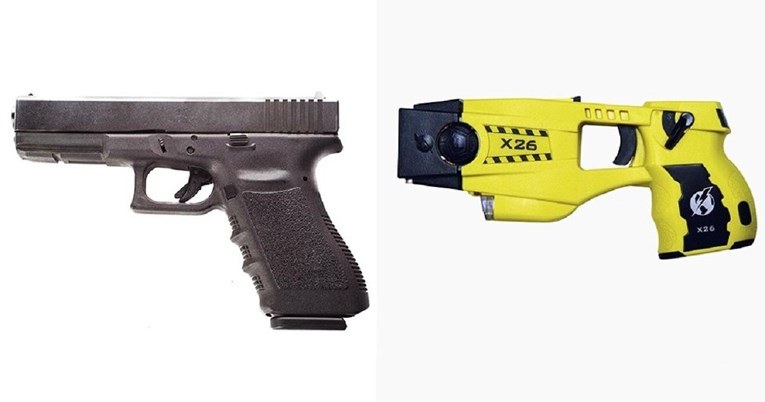 Lijevo je pištolj, desno je šoker. Kako ih je američka policajka mogla zamijeniti?