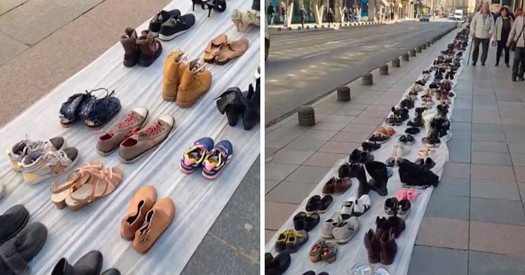 U Sarajevu se prisjećaju žrtva ratne opsade, postavili više od 11 tisuća pari cipela