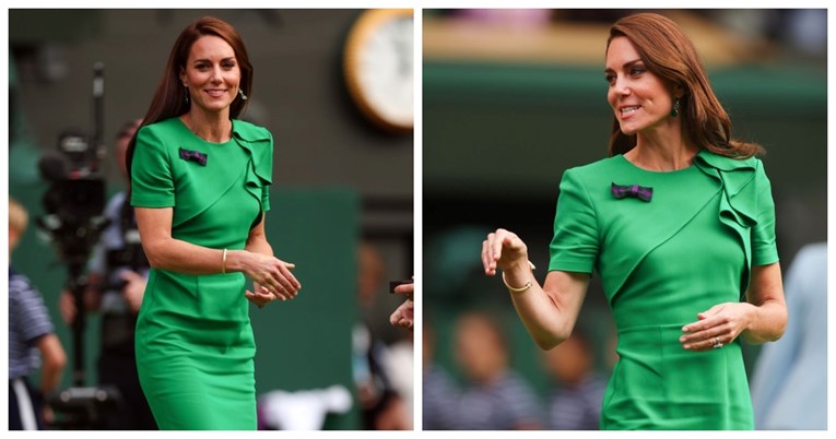 Kate Middleton pojavila se na Wimbledonu u izgužvanoj haljini pa izazvala kritike 