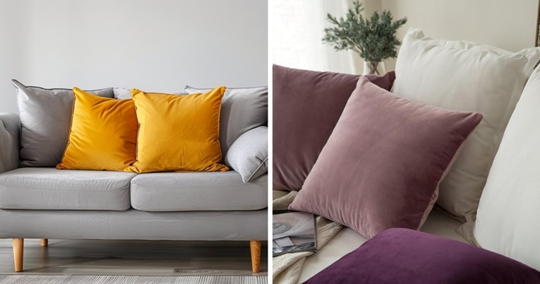 Ako vašim prostorom dominira siva, birajte ove boje za jastučiće