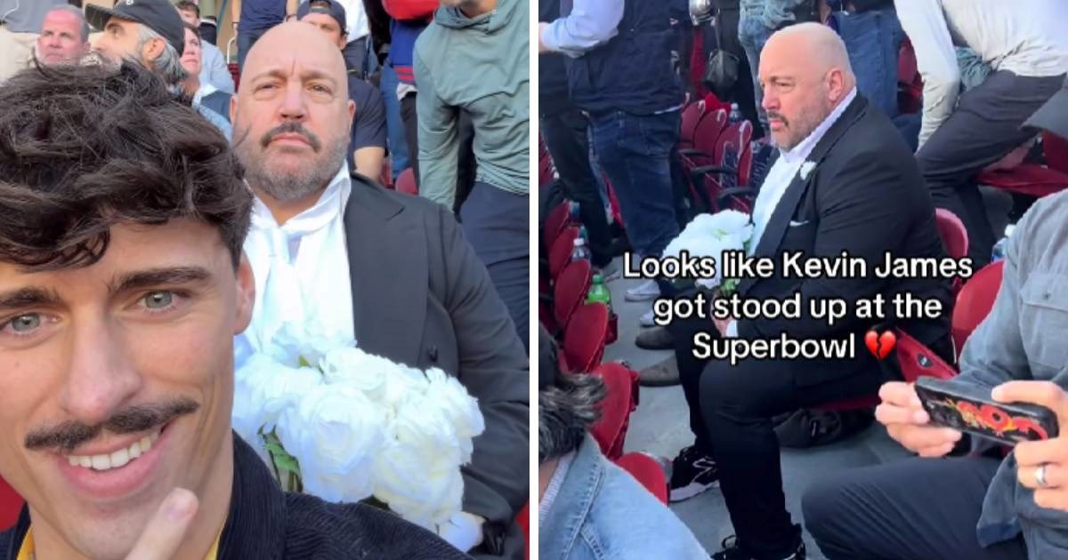 Zašto je poznati glumac sjedio sam s buketom cvijeća na Super Bowlu?