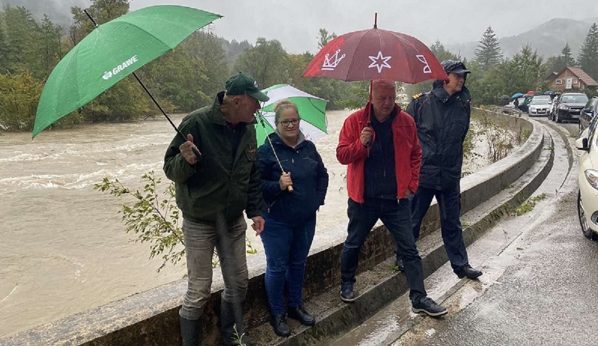 Župan Komadina: Pala je ogromna količina kiše