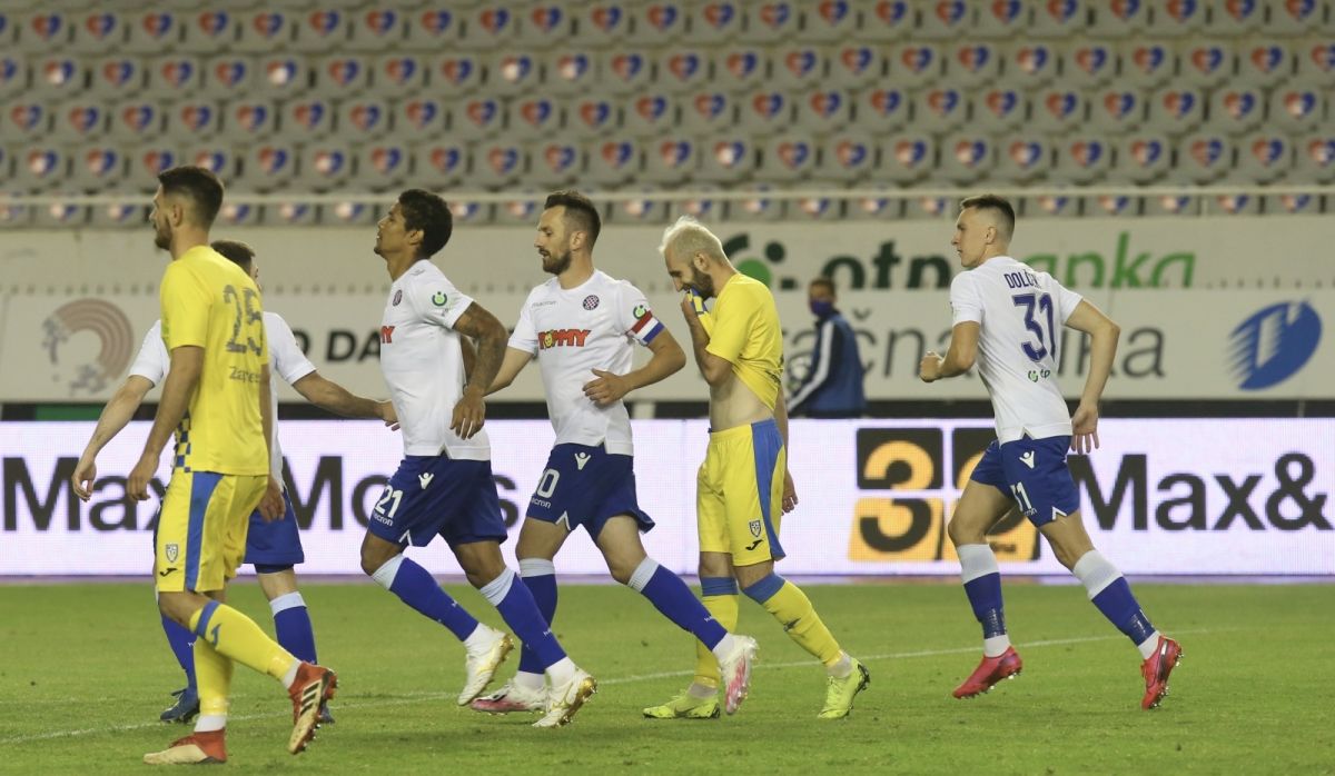 HAJDUK - INTER 2:1 Hajduk do pobjede u 97. minuti nakon sumnjive situacije