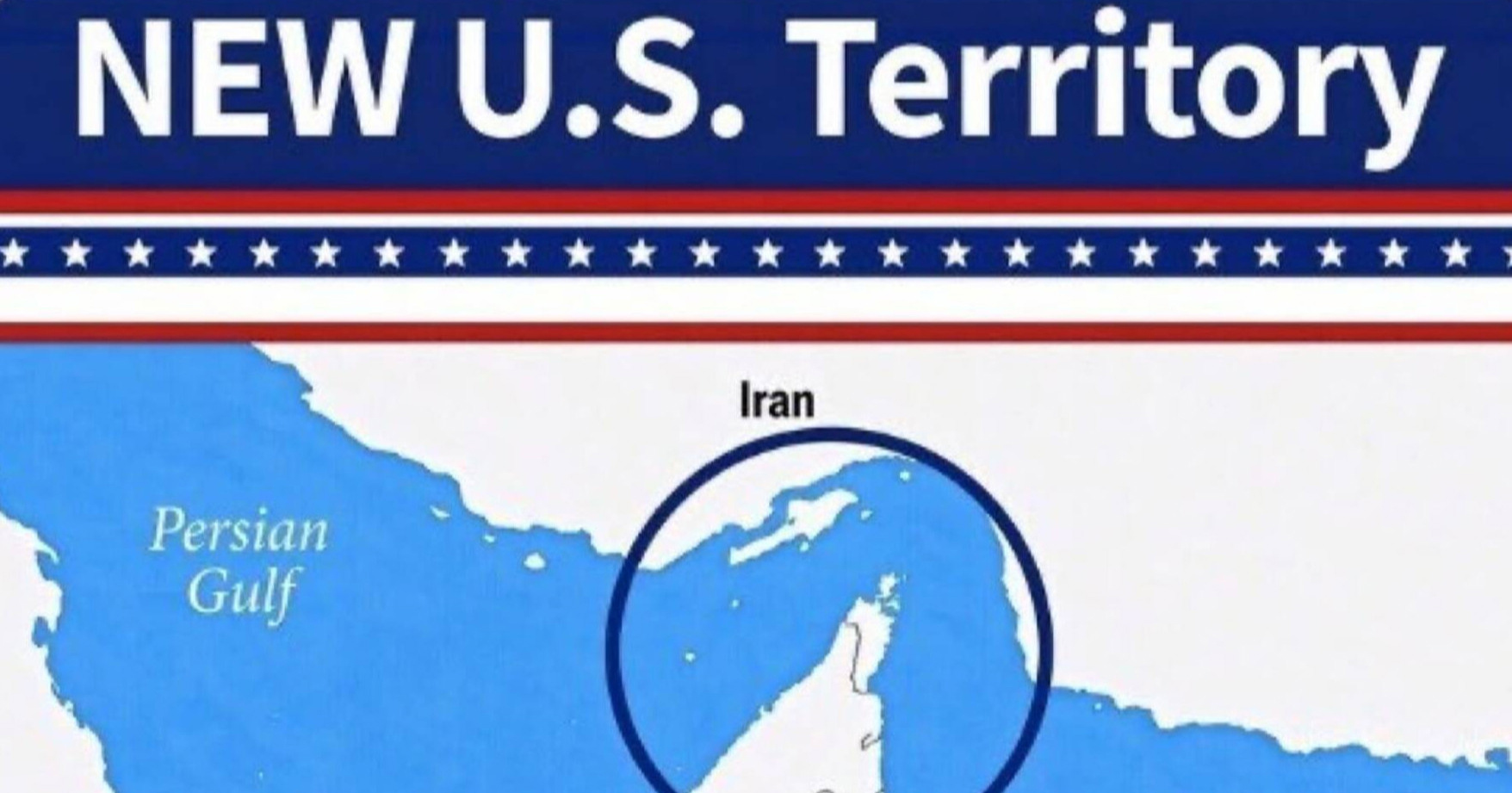 Trump objavio sliku na kojoj piše da je Hormuz novi teritorij SAD-a