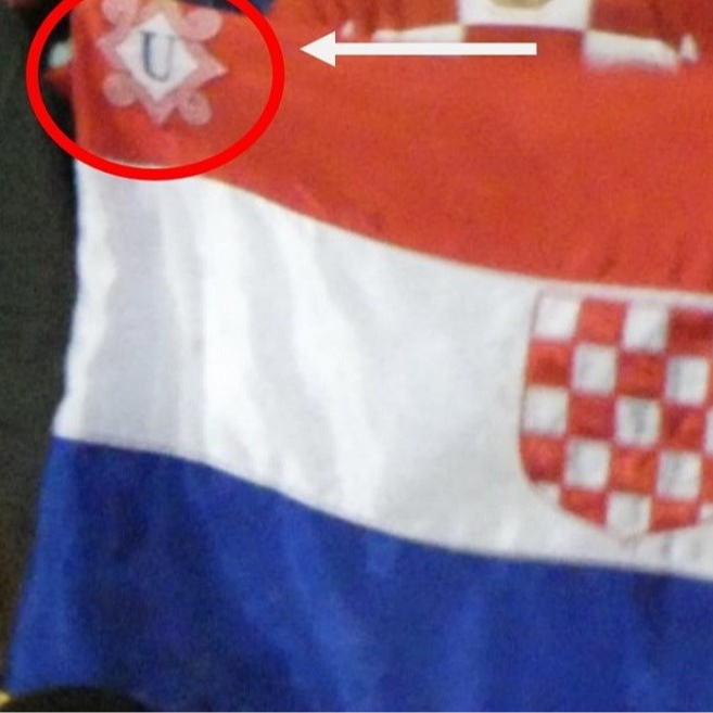 Navijač s ustaškom zastavom je sin HDZ-ovca. Ranije se pijan tukao s policijom