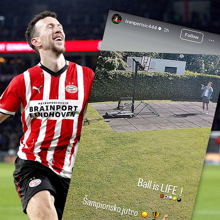 Pogledajte što je Perišić radio jutro poslije titule: "Mozak na pašu nakon čašice"