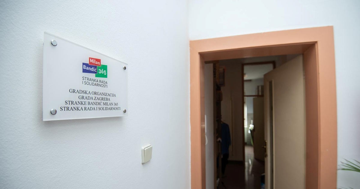 Preostala imovina Bandićeve stranke unovčena za 1201 euro