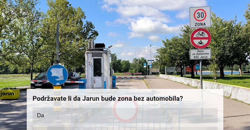 ANKETA Podržavate li zabranu auta na zagrebačkom Jarunu?