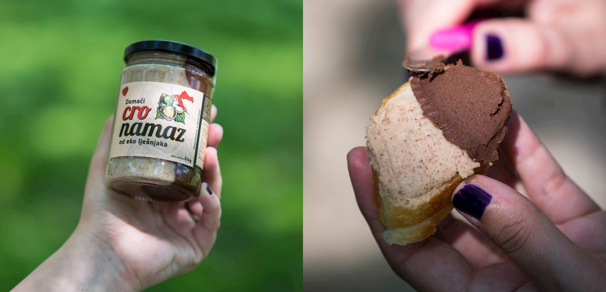 Probali smo čoko-lješnjak namaz s domaćeg OPG-a, evo dojmova