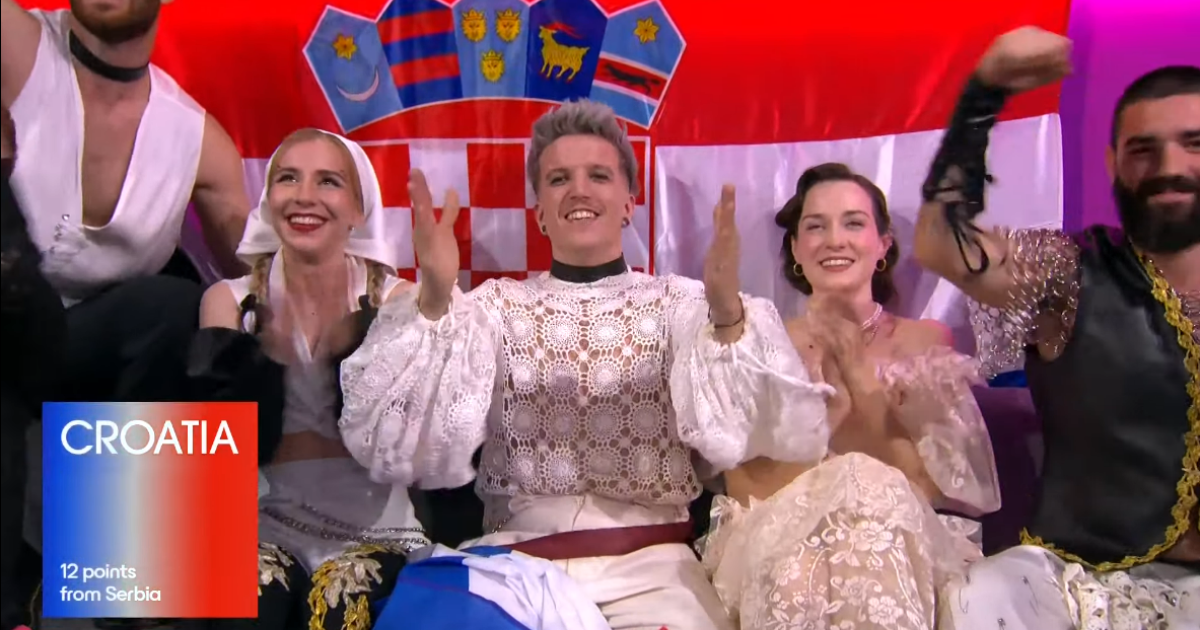 Srbija dala Hrvatskoj 12 bodova