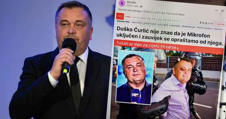 Duško Ćurlić upozorio na fake news koji se širi o njemu: Prijavljeno je, ne klikajte