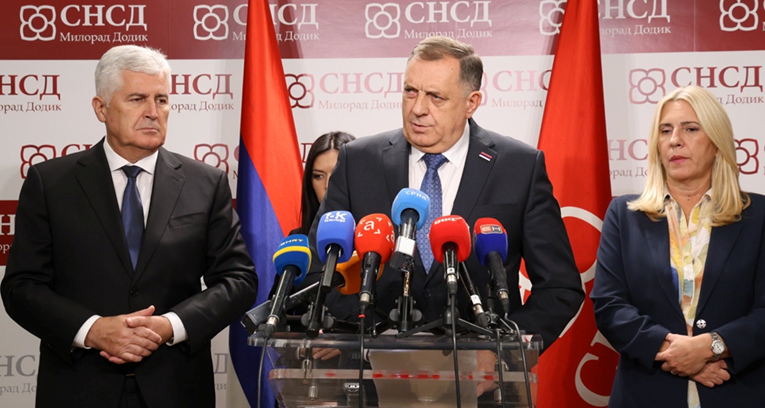 Dodik: Federaciju BiH treba podijeliti na bošnjački i hrvatski dio