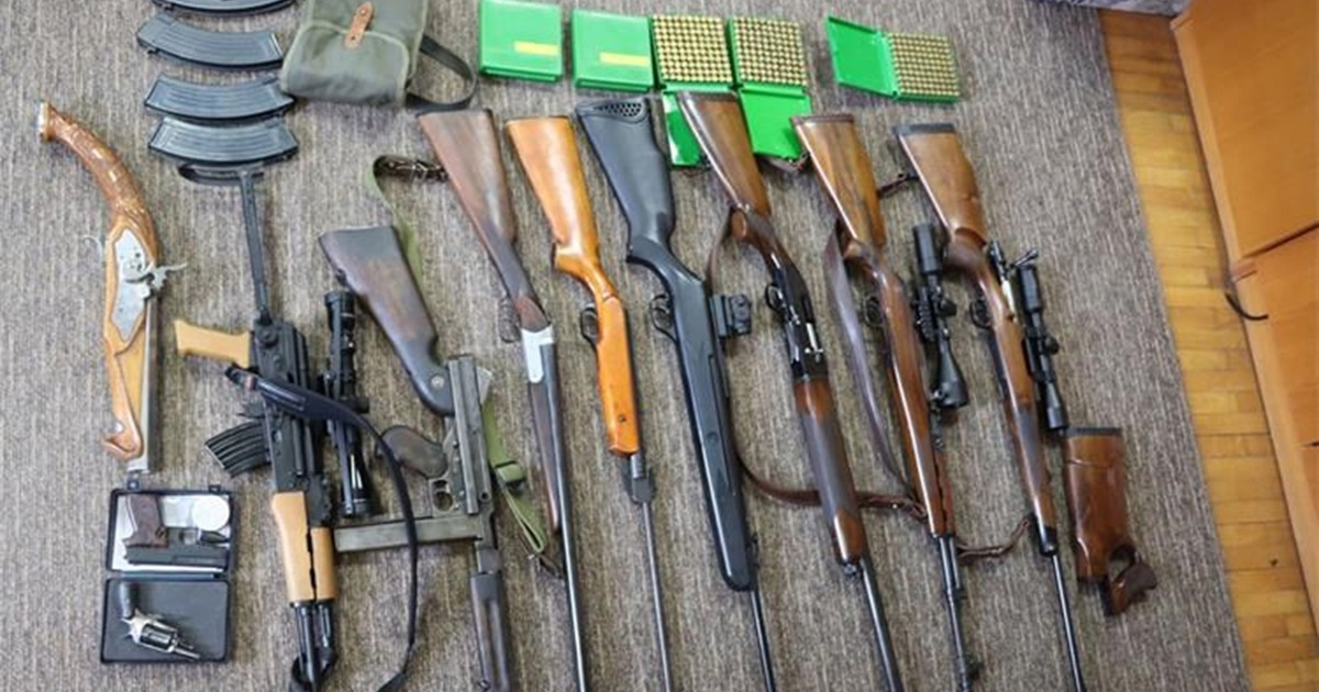 Pronađen arsenal ilegalnog oružja kod Koprivnice. 54-godišnjak kazneno prijavljen