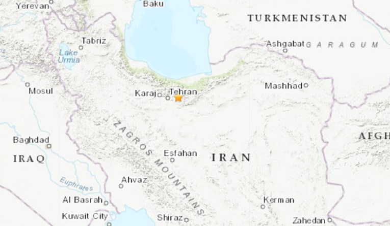 Potres magnitude 5,1 pogodio sjever Irana