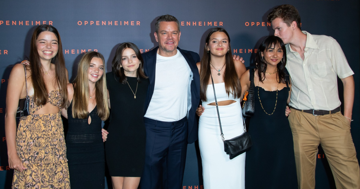 Matt Damon na premijeru filma poveo kćeri, rijetko su s njim na javnim događanjima