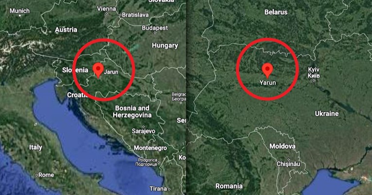 Je li letjelica trebala sletjeti na ukrajinski Yarun umjesto zagrebačkog Jaruna?
