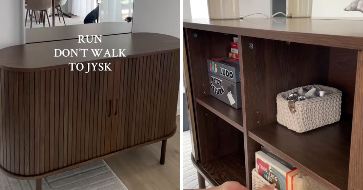Komoda iz Jyska koja izgleda luksuzno sada je upola jeftinija