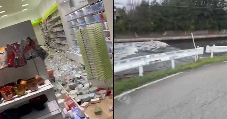 VIDEO Pogledajte trenutak potresa u Japanu
